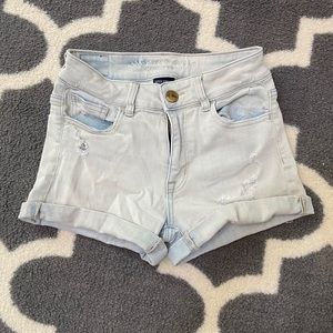 American Eagle High-Rise Shortie Shorts